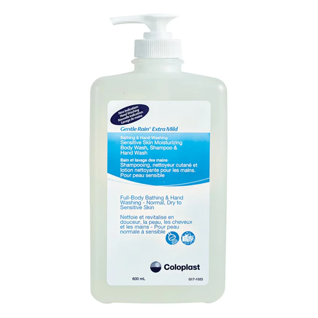 Coloplast Gentle Rain Extra Mild Body & Hand Wash, 600mL